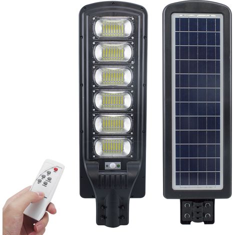 115004 Farola carga solar 300W sensor de movimiento y control remoto (1/5)
