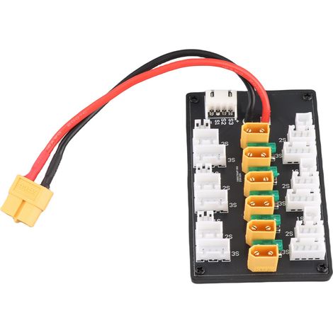 Scheda di ricarica parallela 1-3S, adattatore di estensione per bilanciatore di batteria con connettore XT, scheda di ricarica (1/5)