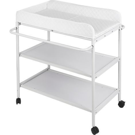 Mesa de cuidado de pañales para bebés 84 72 90cm (1/5)