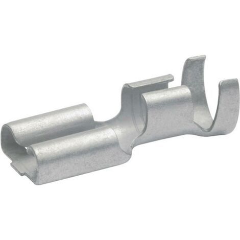 Cosse clip 6.30 mm x 0.80 mm Klauke 2720 180 ° non isolé laiton 1 pc(s) C009791 (1/2)