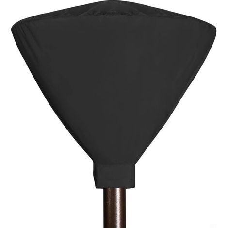 Housse de protection pour chauffe-terrasse 86 x 65 cm, tissu Oxford imperméable résistant aux UV, protection supérieure avec fermeture éclair et sac de rangement pour meubles de jardin et (1/5)