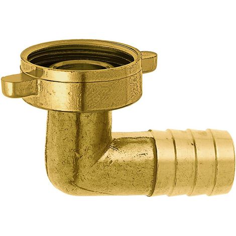GEKA – Raccord de tuyau coudé à 90°, filetage femelle 1/2 pouce – Laiton, tuyau 13 mm