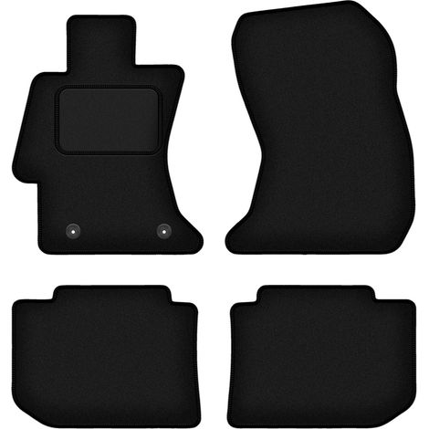 Schwarze Velours-Fußmatten für: Subaru Impreza IV Schrägheck, Limousine (2011-2016) (1/5)