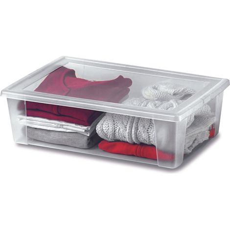 Stefanplast CONTENITORE MULTIUSO Lt.15 - cm. 39,5x29x17 h col. Trasparente