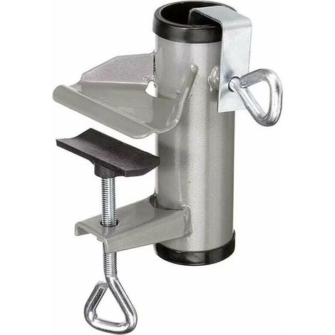 Pince pour parasol de terrasse,- support de parasol en métal pour balcon, parasol, plage, pêche, terrasse, balcon (1/5)