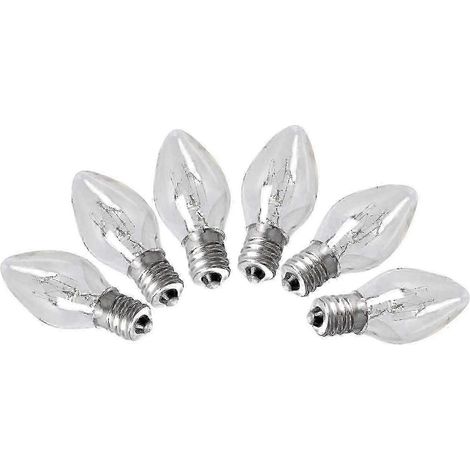 Ampoules de rechange E12 15W pour lampe de sel de l'Himalaya, lot de 6, pour une ambiance chaleureuse (220-240 V). (1/5)