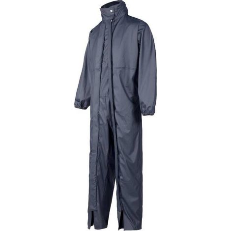 Combinaison de Pluie de Travail Ork - Taille S - Marine - Résistant et Imperméable - D-Work