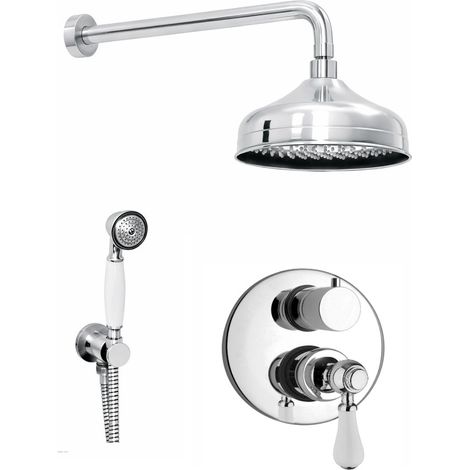 Set de douche rétro complet Jacuzzi Piralla Como KITCOMO4 (1/5)