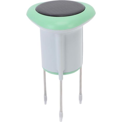 Bodenhygrometer Gartensensor Pflanzenpflege Intelligente Solarenergie 45 m kabellos Schwarz (1/5)