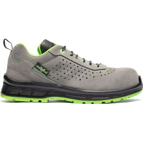 Scarpe Antinfortunistiche Dynamyk California S1PS FO SR Scamosciata Forata Grey  45