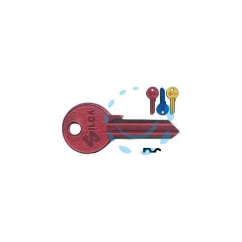 CHIAVI PER CILINDRI CORBIN 5 SPINE GRANDI CB5U - CB5U DX ultralite rosse
