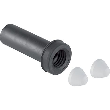 PE Ablaufmanschette f Stutzen 50mm mit 2 Deckkappen 152608 (1/5)