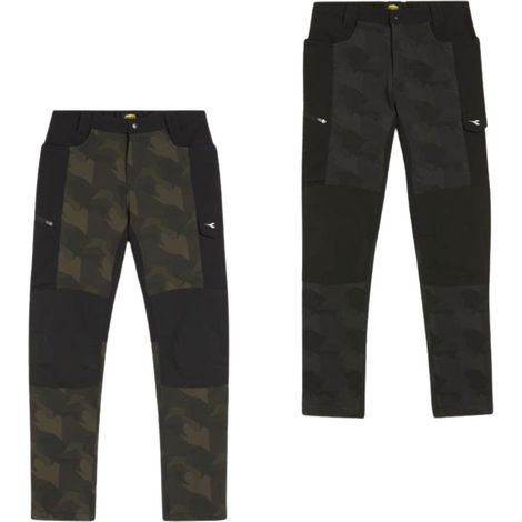 Diadora Pant Freedom Arbeitshose - L - Schwarze