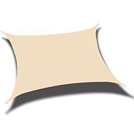 4 × 3 m Voile d'ombrage rectangulaire, pergola, toile d'ombrage pour jardin, auvent de porche, pour terrasse, patio, jardin et activités extérieures (1/5)