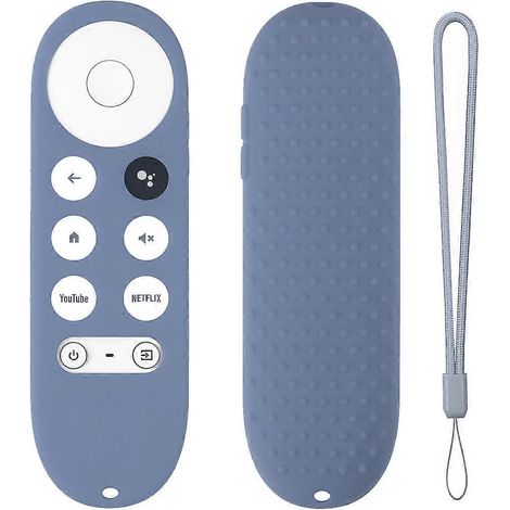 Housse de protection en silicone résistant à l'usure pour télécommande vocale Google TV 2020 (1/5)