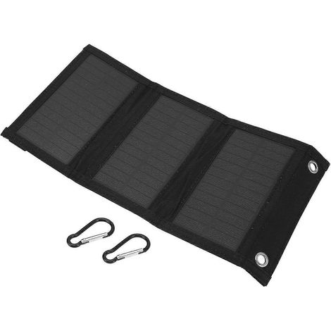 Faltbares Solarpanel 8W USB-Ausgang, wasserdicht, reißfest, Nylon, tragbares Solarpanel-Ladegerät für