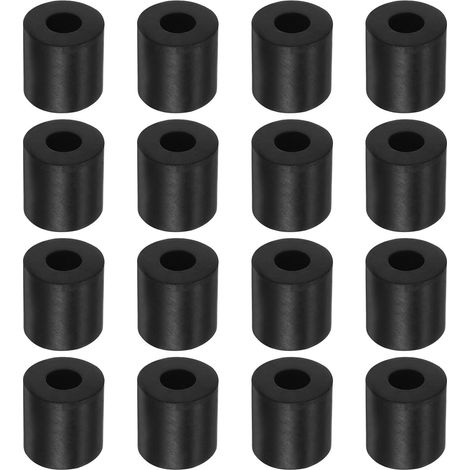 Lot de 16 tampons protection en caoutchouc pour les jambes, 20 mm AD 6 ID 10 mm, coussinets (1/5)