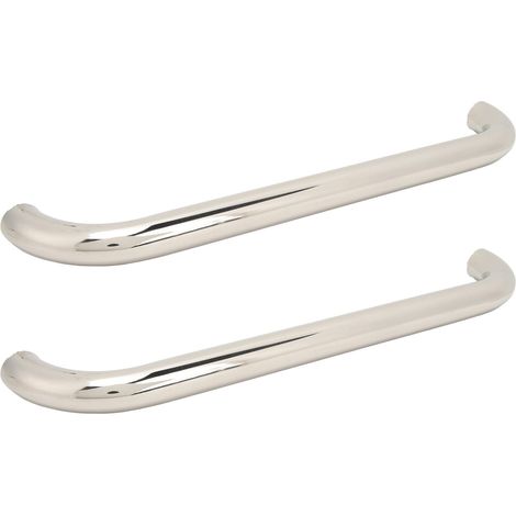 Lot de 2 barres d'appui de salle de bain en acier inoxydable de 40 cm, haute capacité de charge, faciles à installer, largement utilisées comme barre de douche pour les personnes âgées ou les seniors. (1/5)