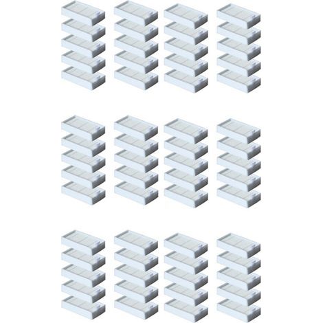 60 Pièces Filtre HEPA pour V5 V5S V3 V3S V5Pro V50 V55 X5 V5S Pro Pièces D'Aspirateur Robot (1/4)