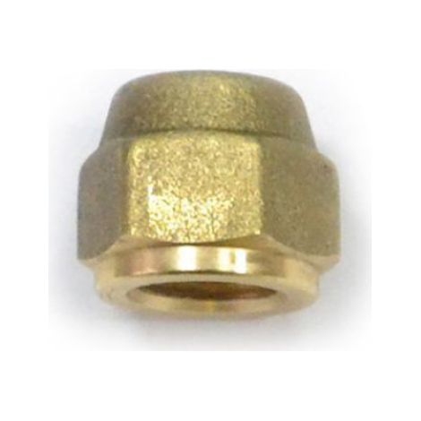 Bocchettone sae ottone 1/2 pollici flare l20mm wigam ns4-8 05062010
