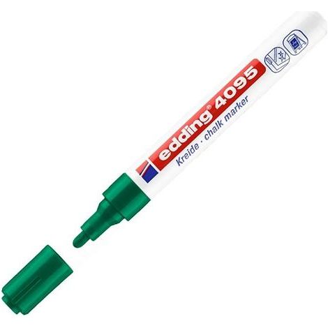 A veces es difícil encontrar la herramienta adecuada para marcar o escribir con tiza de manera precisa. Pero no con el marcador de tiza edding 4095: s
