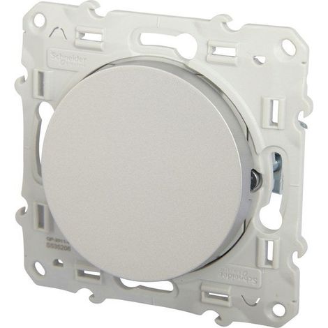 Empujador Odace, Gris Aluminio SCHNEIDER ELECTRIC