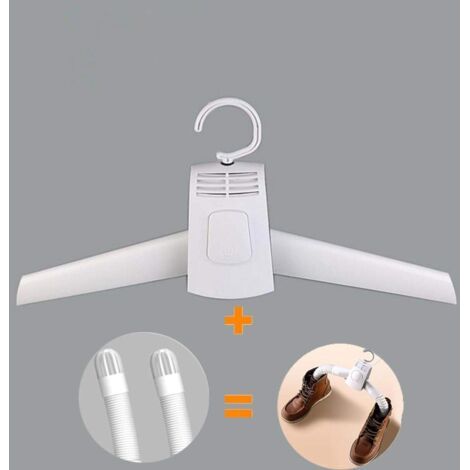 Sèche-Linge électrique Cintre Sèche-Chaussures Pliable Mute Chauffage Cintre Sèche-Linge (1/4)