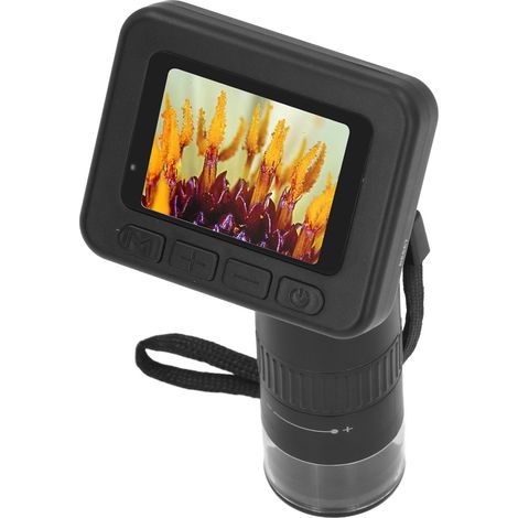 Microscope numérique portable, écran IPS de 2 pouces, grossissement 1000X, connexion USB au PC avec 8 LED réglables (1/5)