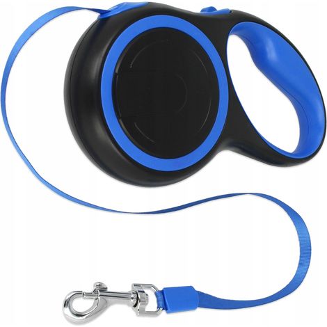 [PACZA] Correa automática para perros de hasta 20 kg con cierre, 5 m, D1100 (1/5)