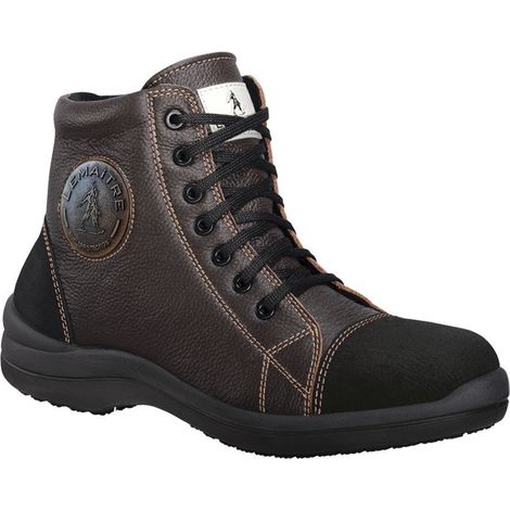 Chaussures de sécurité hautes femme LIBERTY HAUT S3 CI SRC Marron/Noir 38 (1/2)