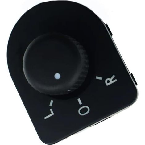 1J1959565D is suitable for Volkswagen Golf rearview mirror switch and rearview mirror adjustment knob (6 pins). (1/4)