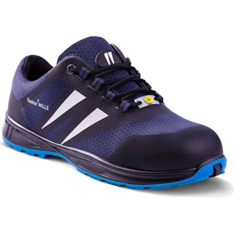 Scarpe antinfortunistiche Gaston Mille Cérès S3 SRA ESD - 44 - Azzurro