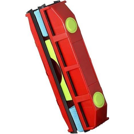 Raclette Lave Vitre Aimanté pour Double Vitrage 20 à 28 mm avec 2 Chiffons Microfibre pour Nettoyage Vitres Extérieures Hauteur Accès Difficile (1/4)