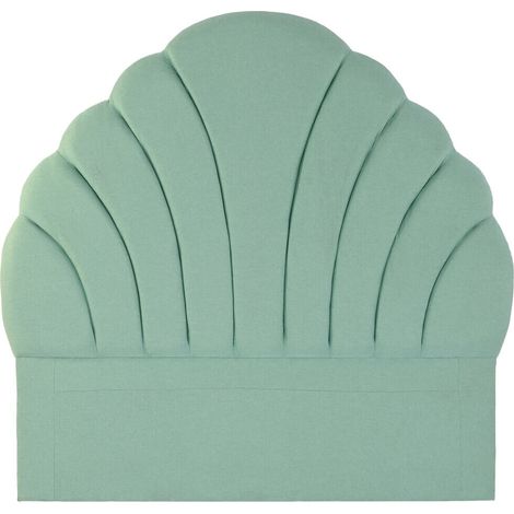 Cabecero Cama Poliester Mdf 168X10X160 Verde Jade (1/3)