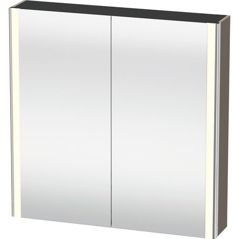 Duravit XSquare Spiegelschrank mit LED- Beleuchtung,