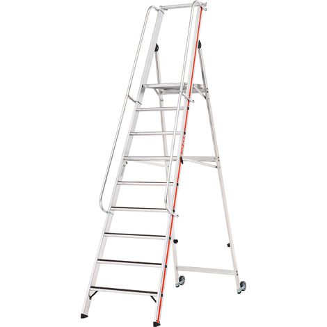 Hymer Plattformleiter R13, 9 Stufen incl. Plattform