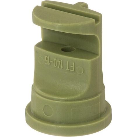 Tobera est谩ndar chorro espejo FT 140掳 15 verde claro pl谩stico Lechler LECHLER FT14015
