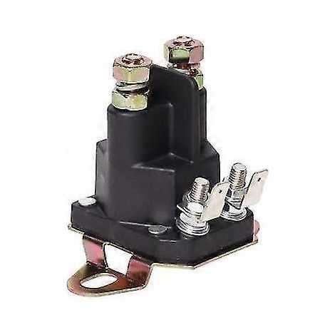 Relais de démarreur Trombetta 862-1241-211-12 12V à 4 broches pour tracteurs de pelouse autoportés et tondeuses à rayon de braquage zéro Craftsman