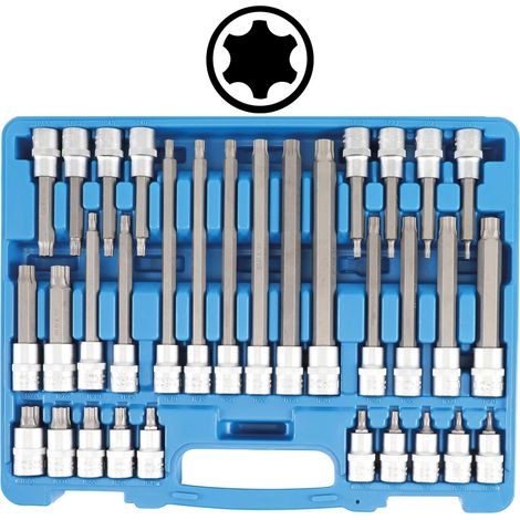 BGS Juego de Dados Torx Plus cromo 32 piezas