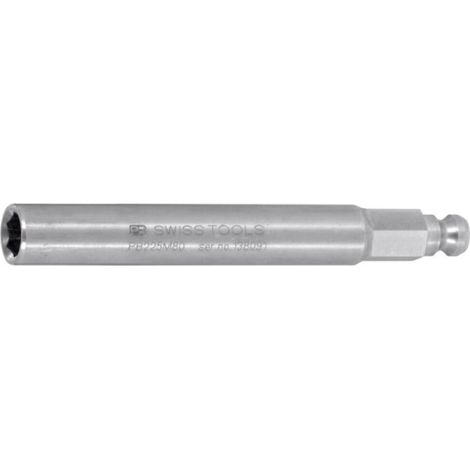 PB Swiss Tools 8-mm-Klinge, mit 1/4 Zoll-Bit-Aufnahme-Magnet, 80 mm (1/2)