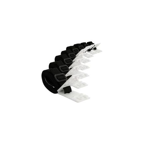 Set de 8 Sangles de Maintien Sangles et Clips de Fixation pour Les enrouleurs Accessoires de Rechange pour système d'enrouleurs Mobiles, bâches et couvertures de Piscine