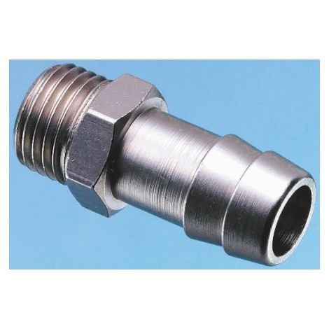 Adaptateur droit fileté Legris LF3000 vers Enfichable, 7 mm G 3/8 Mâle ( Prix pour Paquet de 5 )