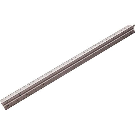 12" Aluminium Scale Ruler - P4985 (1/3)
