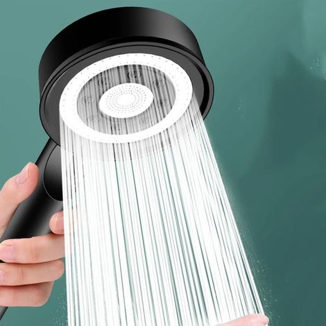 Pommeau de douche haute pression 5 modes, buse économique, puissant et facile à installer (1/5)