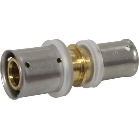Raccord multicouche à sertir manchon inégal - Ø20x2,0 - Ø16x2,0 - MULTIPEX (1/3)