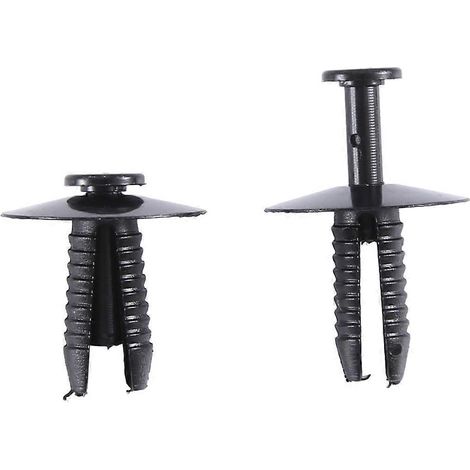 30 rivets de fixation de pare-chocs en plastique, clips de garniture de carrosserie (1/5)