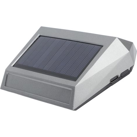 Purificateur d'air pour voiture, rechargeable à l'énergie solaire, désodorisation à l'ozone, réglage intelligent, élimination des odeurs, purificateur d'air (1/5)