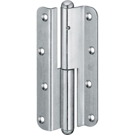 SIMONSWERK Cerniera porta QF1 acciaio zincato ante in legno battente lunghezza rotolo 140 mm DIN dx - 5 130581 1 01006 (1/4)