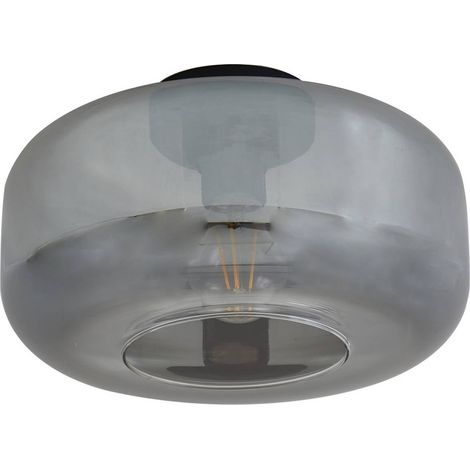 Lindby Lámpara de techo 'Hildur' en Gris Vidrio
