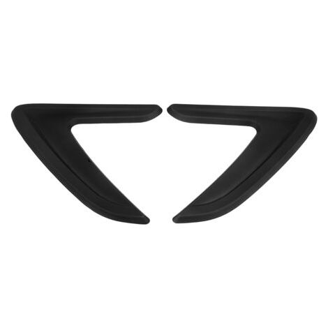 Cache-aération latéral autocollant pour aile de BMW Série 3 F30 2012-2016 Noir (1/5)